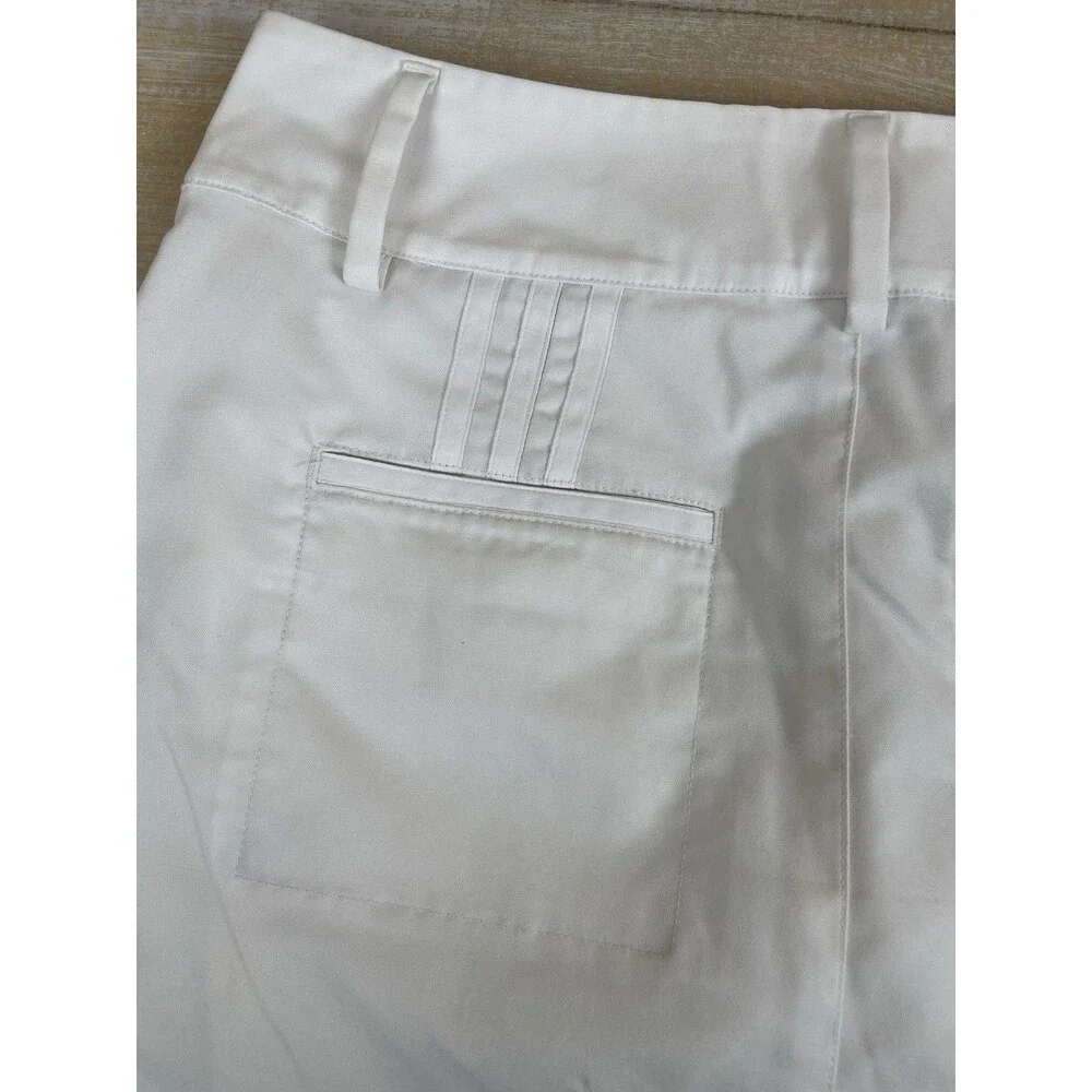 Adidas ClimaCool White Skort Size 4 Built In Shorts Athletic Golf Tennis